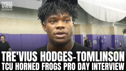 Tre’Vius Hodges-Tomlinson talks Potential at Cornerback, LaDainian Tomlinson Advice & TCU Legacy