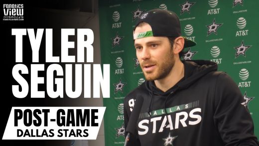 Tyler Seguin talks Dallas Starts Playoff Potential, Jake Oettinger Greatness & Wyatt Johnston