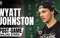Wyatt Johnston talks Dream of Playing in Stanley Cup Playoffs, Rookie Season & Jake Oettinger