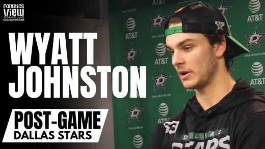 Wyatt Johnston talks Dream of Playing in Stanley Cup Playoffs, Rookie Season & Jake Oettinger