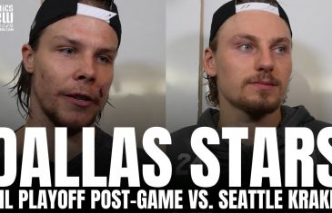Roope Hintz & Miro Heiskanen React to Dallas Stars Series Win vs. Seattle Kraken, Clutch Game 7 Win