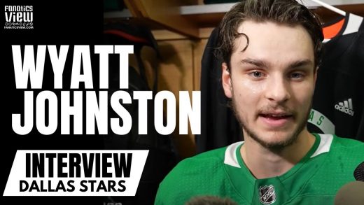 Wyatt Johnston talks Dallas Stars Being Built Through Draft & WCF Matchup vs. Vegas Golden Knights