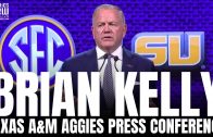 Brian Kelly Addresses Rebuilding LSU Tigers Football & Championship Aspirations | Full SEC Media Day
