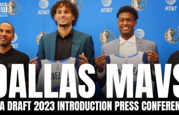 Dereck Lively II & Olivier-Maxence Prosper React to Being Drafted by Dallas Mavericks | Full Presser