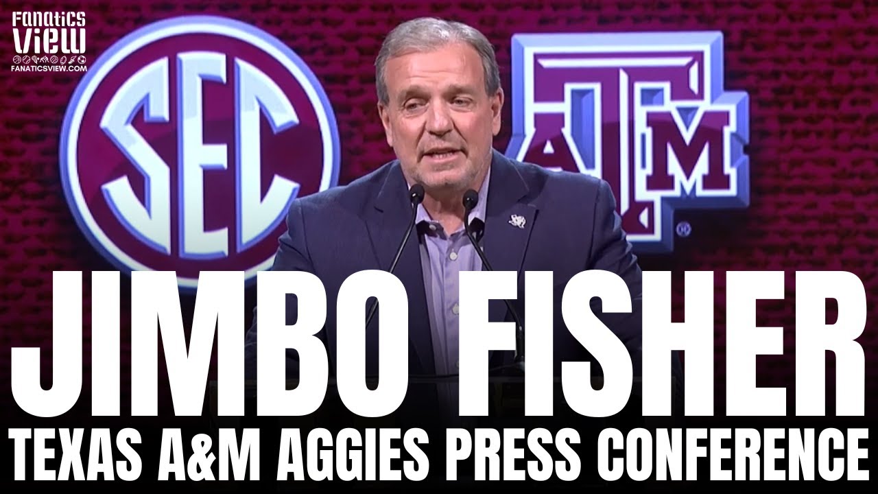 Jimbo Fisher Addresses State of Texas A&M Football & Aggies 2023 Potential | Full SEC Media Day