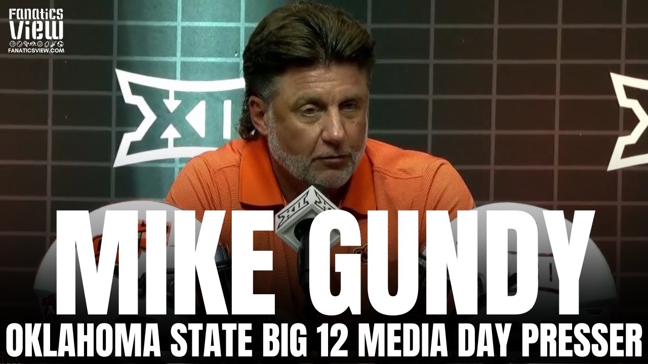 Mike Gundy Responds to Oklahoma vs. Oklahoma State Game in Jeopardy: 