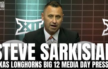 Steve Sarkisian Responds to Texas Longhorns Final Season in Big 12 Conference | Full Texas Presser