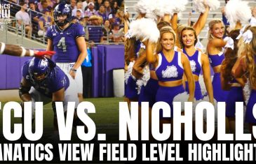 TCU Horned Frogs vs. Nicholls State Colonels | Fanatics View College Football Game Highlights