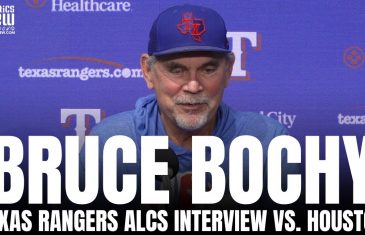 Bruce Bochy Gives First Breakdown of Texas Rangers vs. Houston Astros ALCS & Challenges of Astros