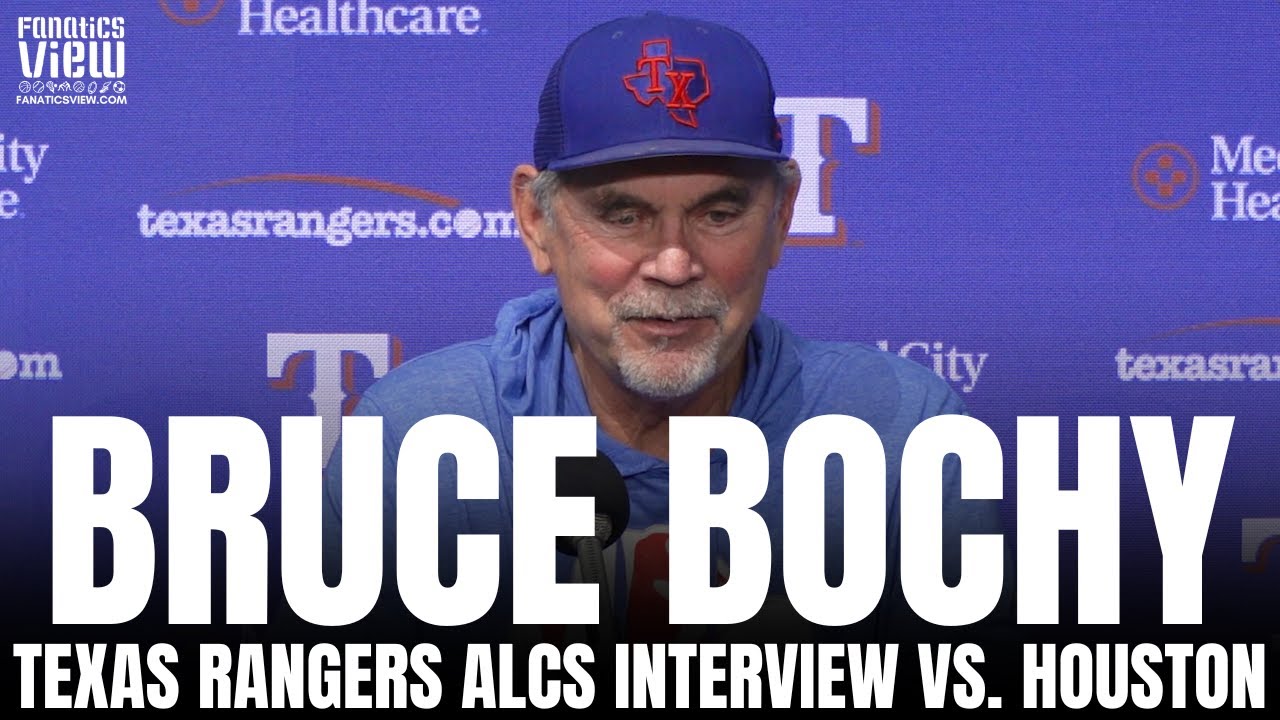 Bruce Bochy Gives First Breakdown of Texas Rangers vs. Houston Astros ALCS & Challenges of Astros