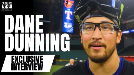 Dane Dunning Reacts to Texas Rangers ALCS Berth, Adolis Garcia, Nathan Eovaldi, Evan Carter & Maddux