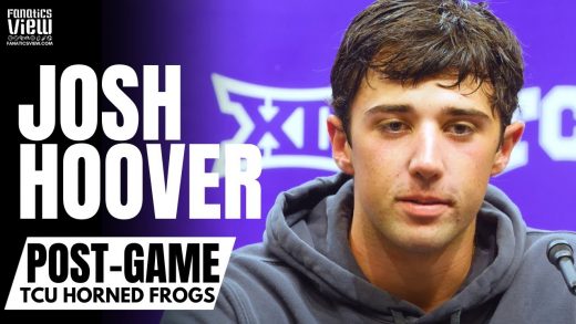 Josh Hoover Reacts to Impressive Debut as TCU’s New Quarterback & TCU’s Win vs. BYU | Post-Game