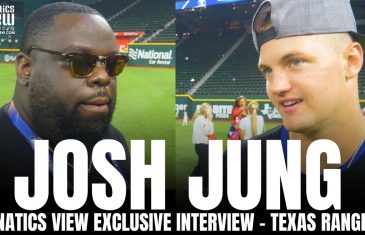Josh Jung Reacts to Texas Rangers Advancing to ALCS, Electric Texas Crowd & Overcoming Adversity