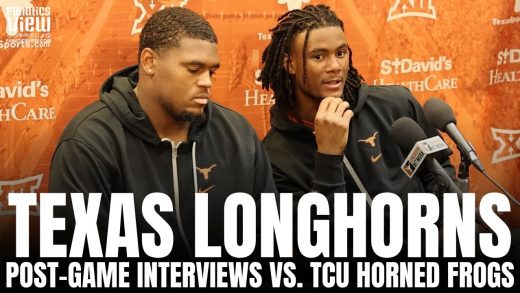 Adonai Mitchell Reacts to Game Sealing Catch vs. TCU & Quinn Ewers “Straight Dawg” Texas Comeback