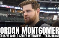Jordan Montgomery Reacts to Texas Rangers Winning World Series & Having Yankees/Cardinals Support