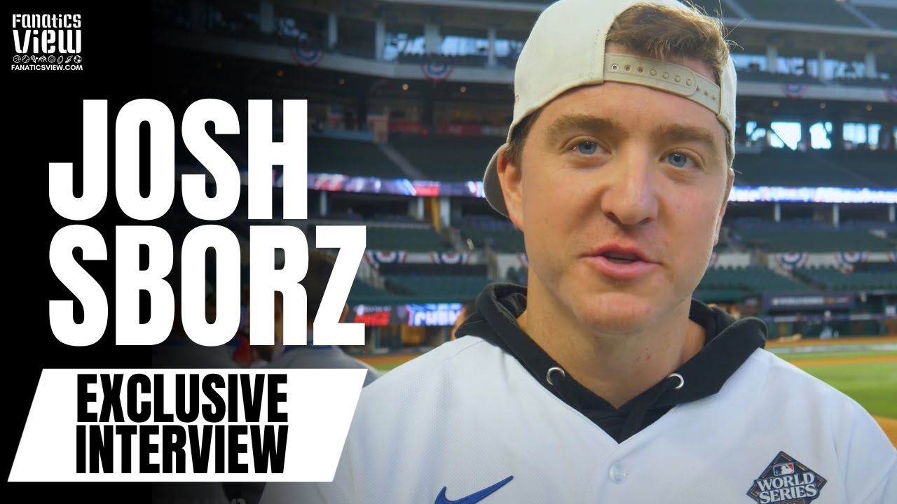 Josh Sborz Relives Final World Series Out for Texas Rangers & Being Cemented in DFW Sports History