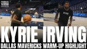 Kyrie Irving Responds to Dallas Mavs Fans Calling Him “The GOAT” While Working on 3-Pointers