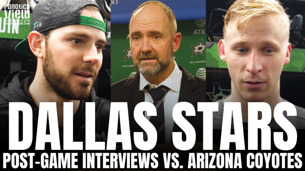 Tyler Seguin, Esa Lindell & Peter DeBoer React to Matt Duchene Impressive Impact, Stars Win vs. AZ