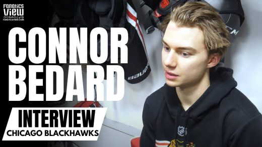 Connor Bedard talks Watching Canada in World Juniors, Being 18 in the NHL & Favorite NHL Venues