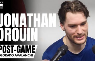 Jonathan Drouin Reacts to Nathan MacKinnon Being Named Colorado’s All-Star & Win vs. Dallas Stars