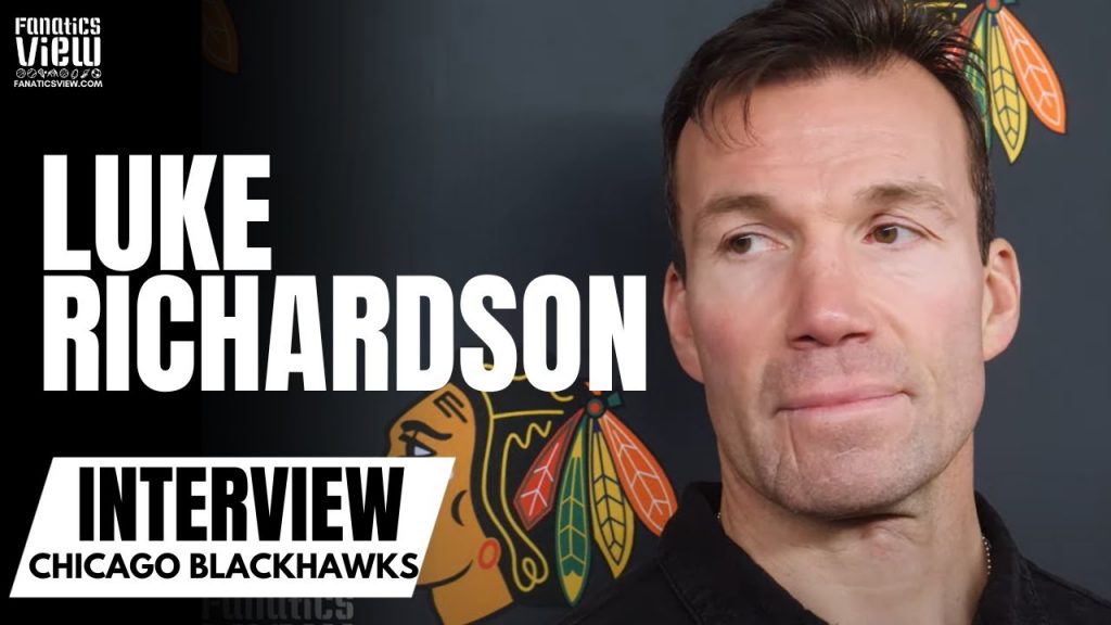 Luke Richardson talks Frank Nazar Potential With Connor Bedard, Lukas Reichel Growth & Joe Pavelski