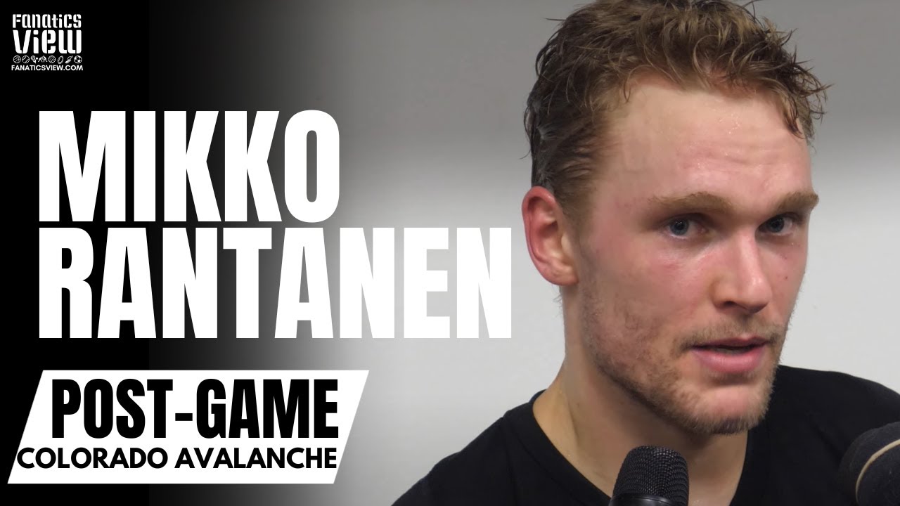 Mikko Rantanen Reacts to Colorado Avalanche Comeback Win vs. Dallas & Jonathan Drouin Impact