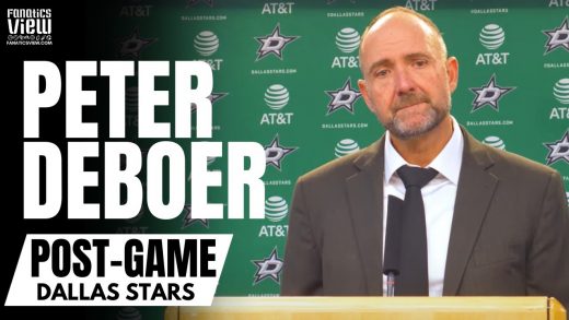 Peter DeBoer says Rick Tocchet Has “My Jack Adams Vote” & Reacts to Dallas Comeback vs. Vancouver