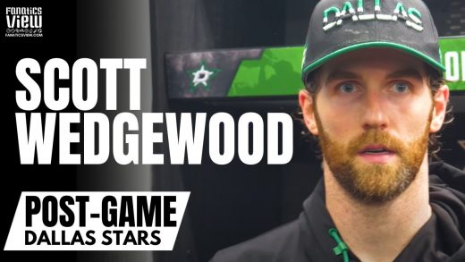 Scott Wedgewood Reacts to Miro Heiskanen Collison & Jake Oettinger Being Named Dallas 2023 All-Star