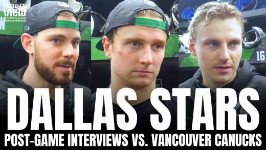 Tyler Seguin, Roope Hintz & Thomas Harley React to Dallas Comeback vs. Vancouver, Beating Demko