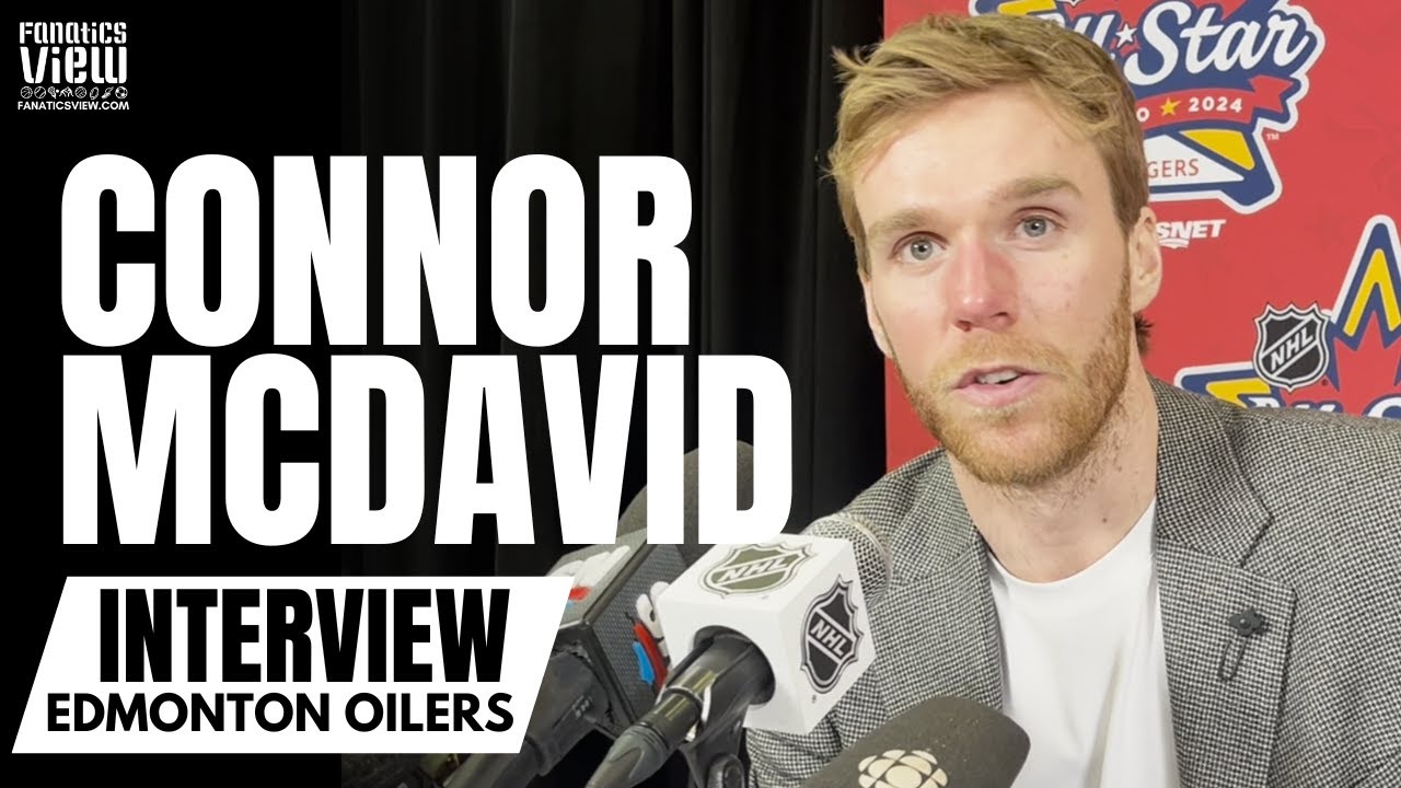 Connor McDavid talks Vancouver Canucks, Oilers Historic Win Streak, Playing in Olympics & All-Star