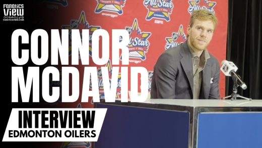 Connor McDavid talks Winning All-Star Skills Competition, Auston Matthews 70 Goal Pace & Toronto