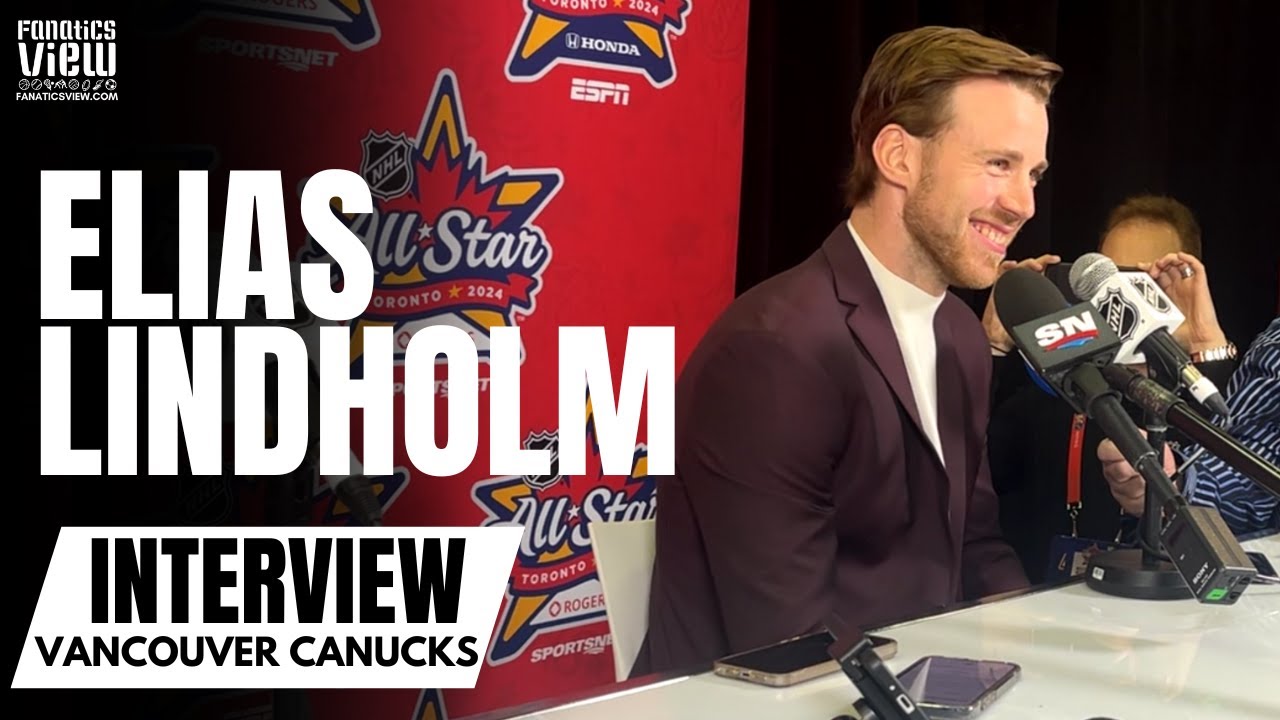 Elias Lindholm Reacts to Being Traded to Vancouver Canucks From Calgary Flames & Canucks Impressions