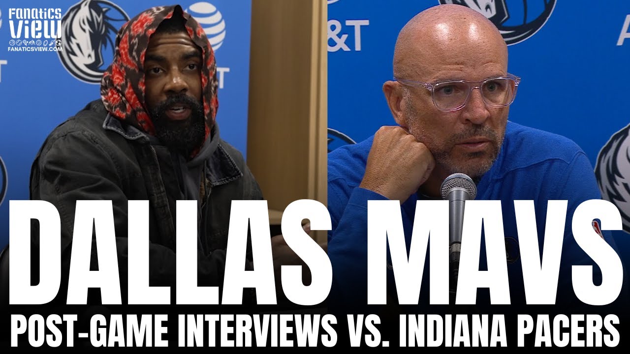Kyrie Irving & Jason Kidd React to Dallas Mavs Loss vs. Indiana Pacers, Facing Tyrese Haliburton