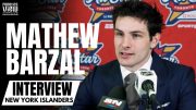Mathew Barzal talks NHL All-Star Experience, Hockey Back in Olympics & New York Islanders