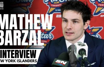 Mathew Barzal talks NHL All-Star Experience, Hockey Back in Olympics & New York Islanders