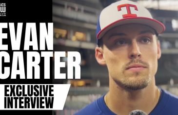 Evan Carter talks Overcoming Pressure of Being “Anointed” by Baseball & Future With Wyatt Langford