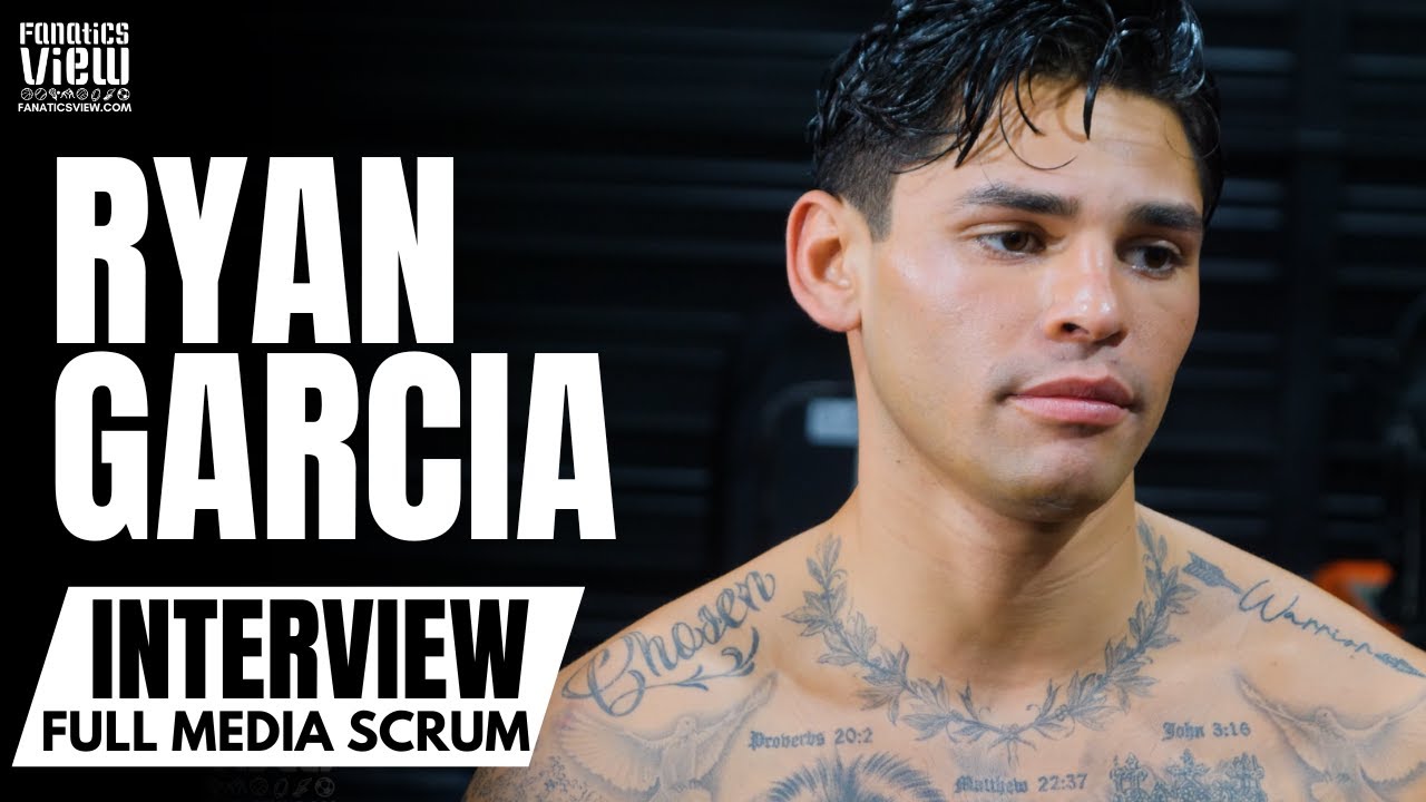 Ryan Garcia Discusses Devin Haney Fight, Canelo Alvarez Support & Mental Health Being Questioned
