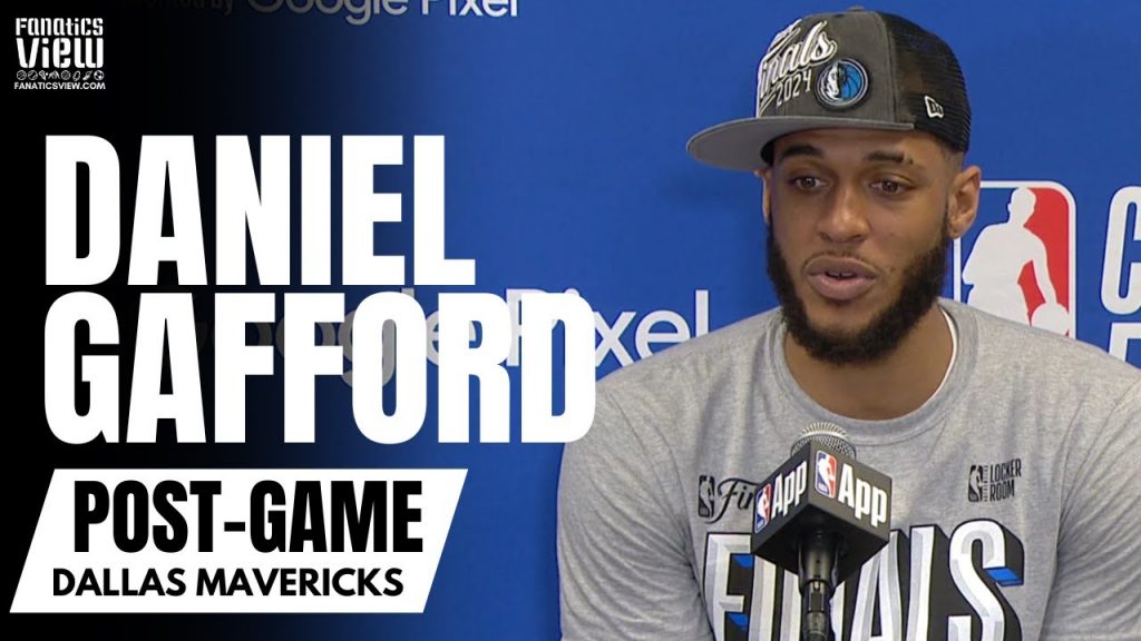 Daniel Gafford Reacts to Dallas Mavs Making NBA Finals, Journey to Reach Finals & Win vs. Minnesota