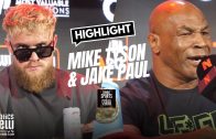 Jake Paul Says He Wants To Kiss Mike Tyson in Bizarre Exchange Between Tyson & Paul at Presser