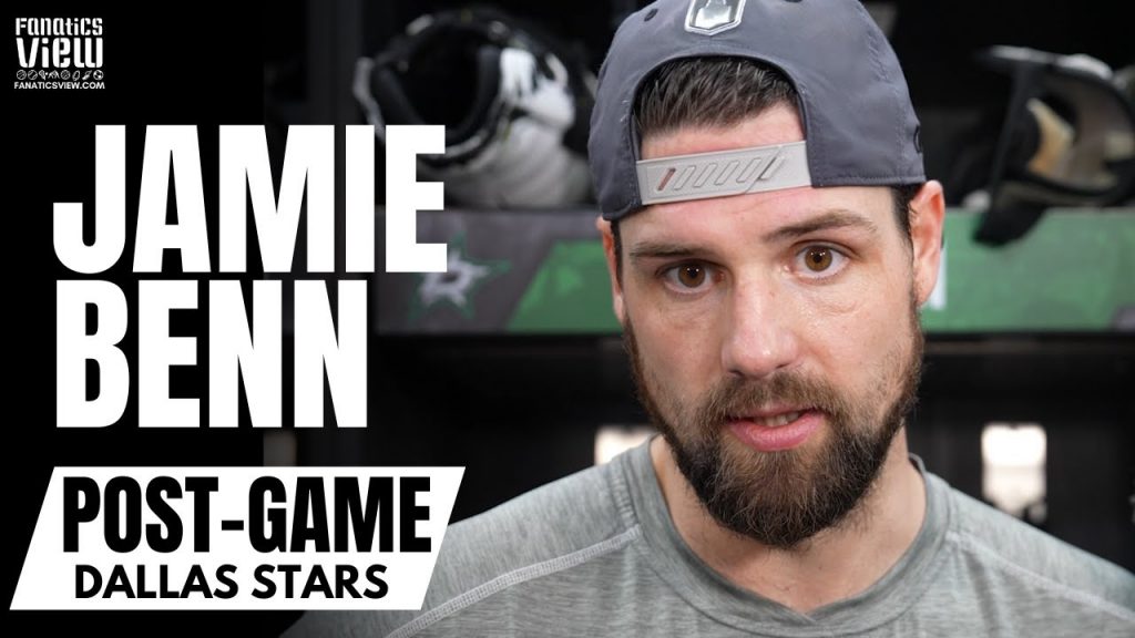 Jamie Benn Reacts to Dallas Stars Series Win vs. Vegas: