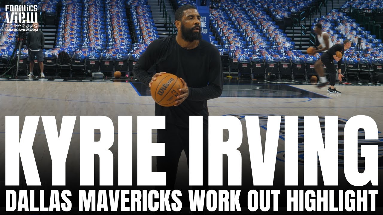 Kyrie Irving INSANE Workout of 3-Pointers, Mind Range Jumper, Handles & Lay-Up Package vs. Clippers
