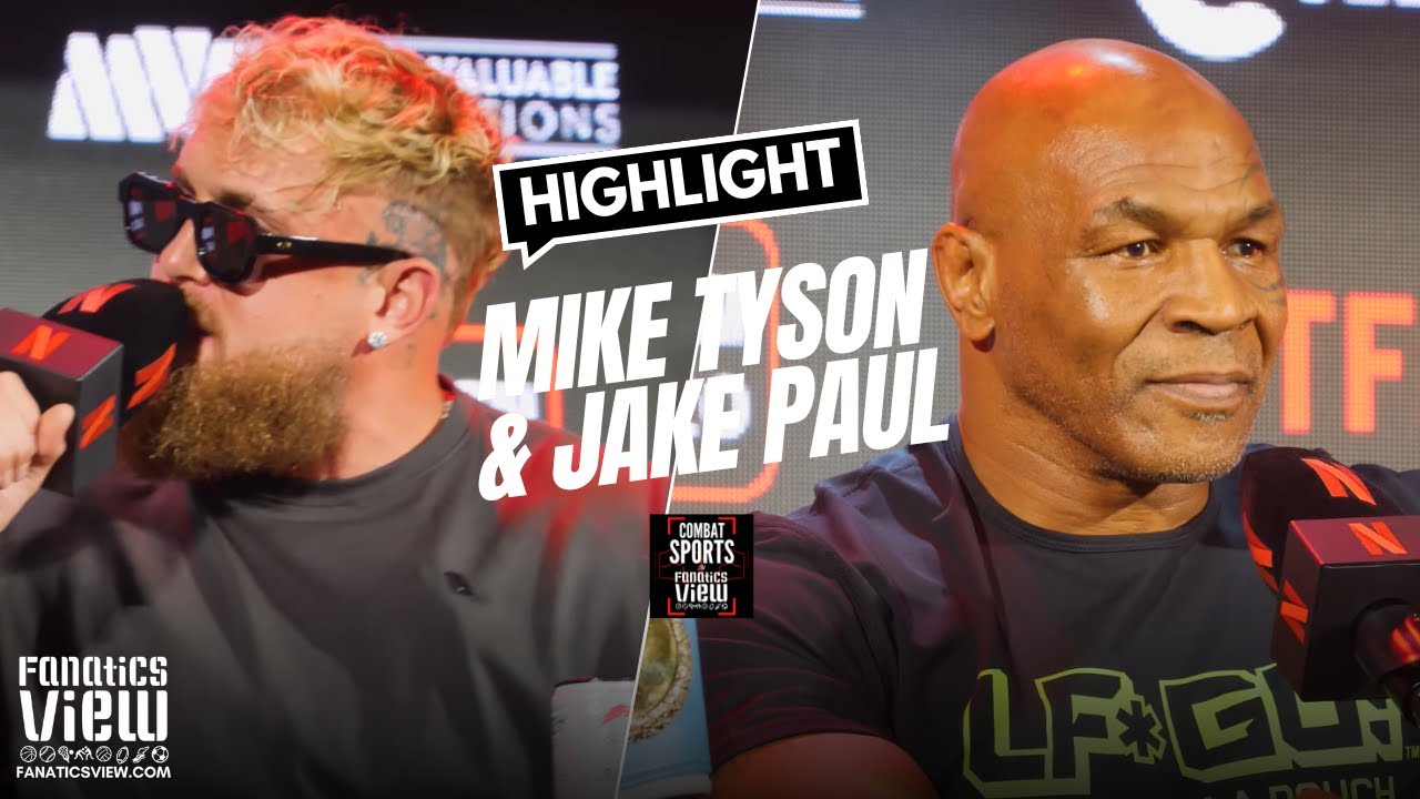 Mike Tyson & Jake Paul Address If Fight Is 