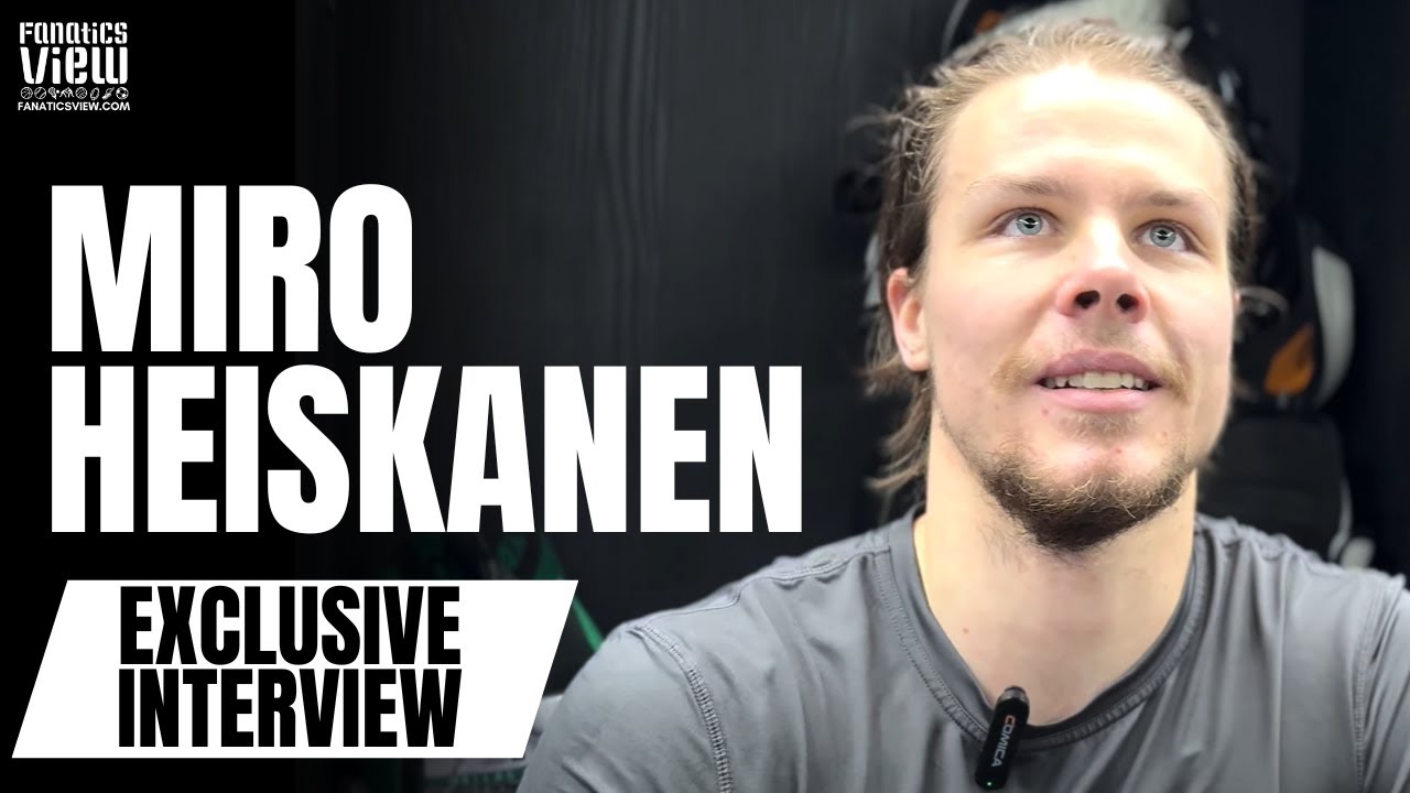 Miro Heiskanen talks Chris Tanev, Mt. Rushmore of Defenseman, NHL Dream Line & Pavel Datsyuk