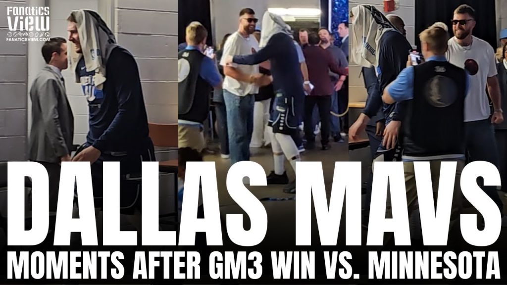 Travis Kelce Congratulates Luka Doncic Moments After Dallas Mavs Take a 3-0 WCF Lead vs. Minnesota
