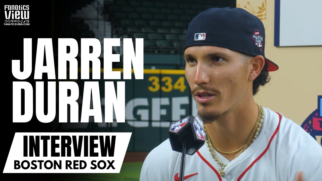 Jarren Duran Discusses Boston Red Sox Surprise Season, First MLB All-Star & Mental Preparation