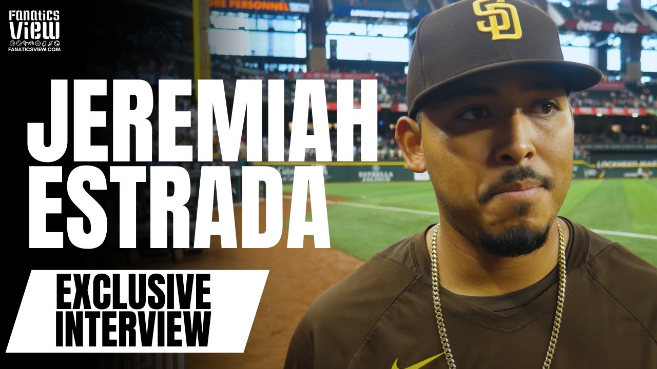 Jeremiah Estrada Discusses Journey to The Show, Playing for San Diego Padres & Padres 