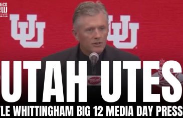 Kyle Whittingham Discusses Utah Utes Joining Big 12 Conference, State of Utah Football for 2024