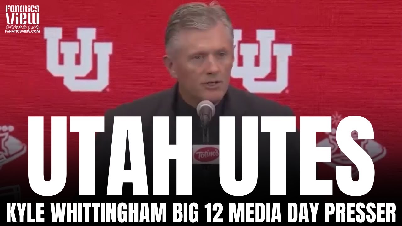 Kyle Whittingham Discusses Utah Utes Joining Big 12 Conference, State of Utah Football for 2024