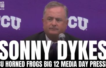 Sonny Dykes Discusses The State of TCU Horned Frogs Football, 2024 Outlook at Big 12 Media Day