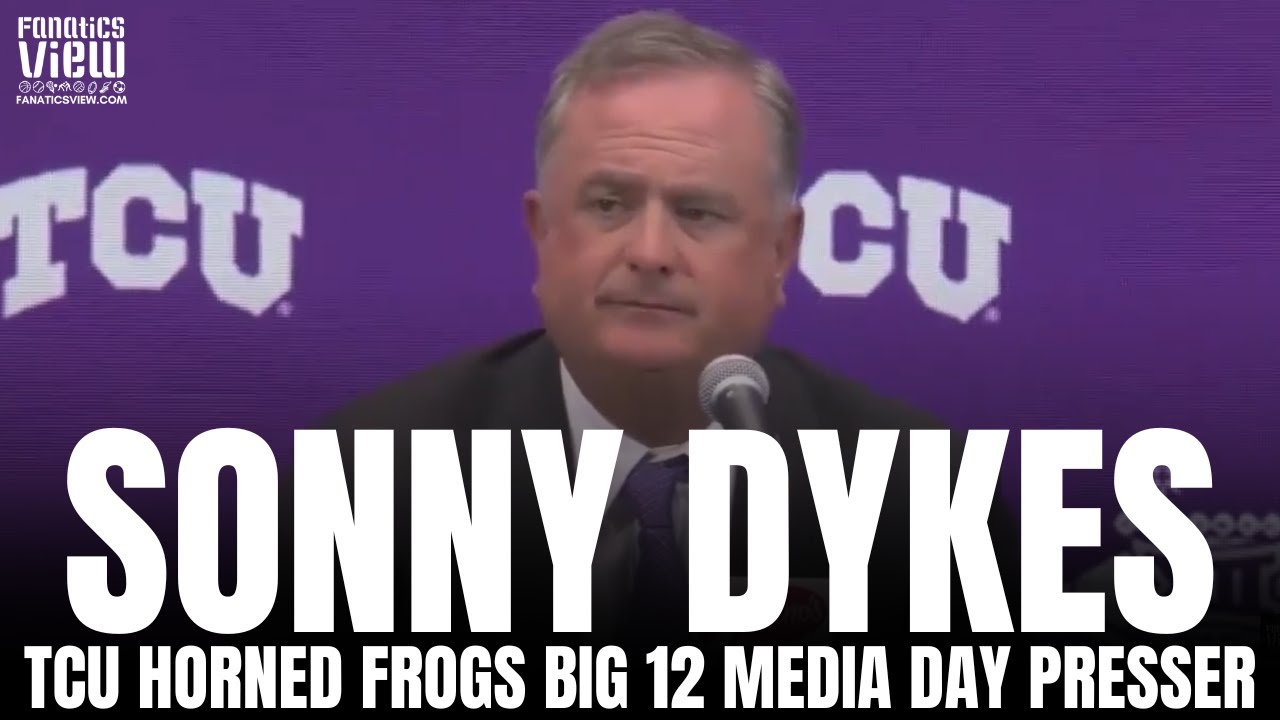 Sonny Dykes Discusses The State of TCU Horned Frogs Football, 2024 Outlook at Big 12 Media Day